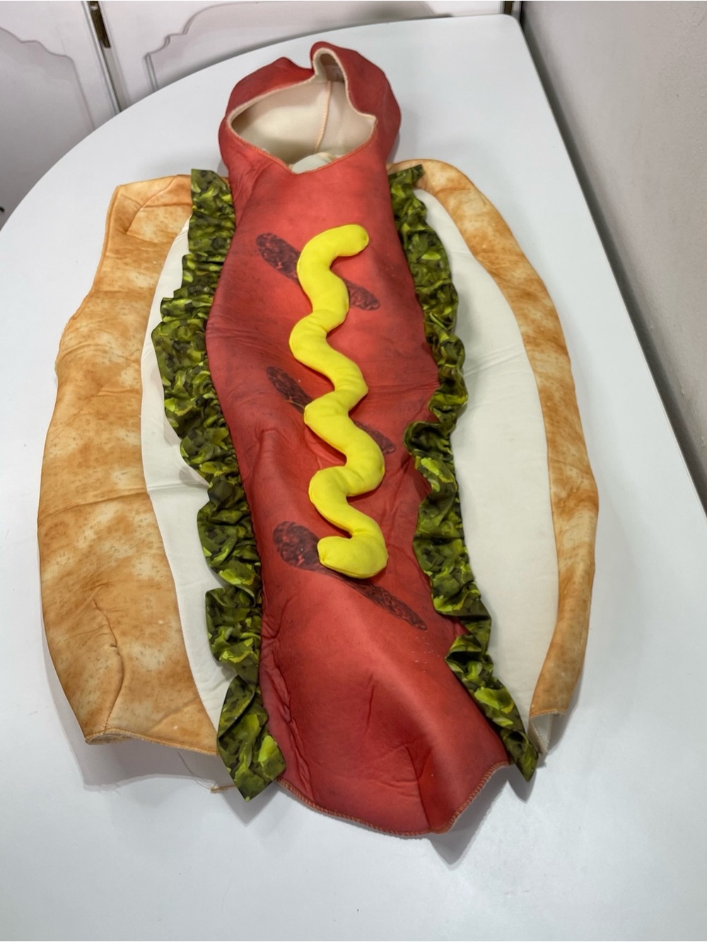 Spirit Halloween Hot Dog Costume Child One Size Funny Novelty Theater